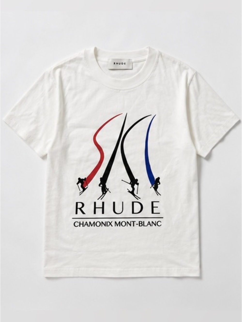 Rhude White Ski Slope Tee